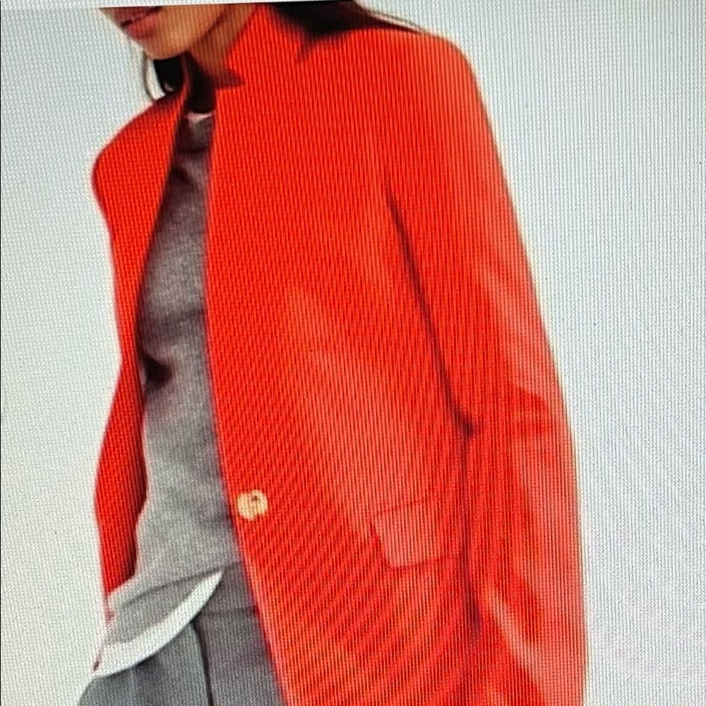 JCREW Red Regent Blazer